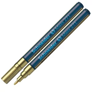 Lakkmarker Schneider Maxx 271' 0,8mm kúpos hegyű arany Írószerek SCHNEIDER 127153