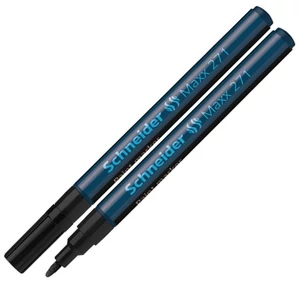 Lakkmarker Schneider Maxx 271' 0,8mm kúpos hegyű fekete Írószerek SCHNEIDER 127101