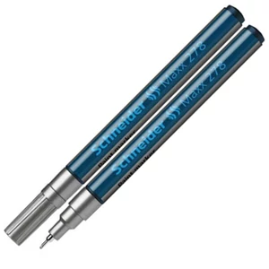 Lakkmarker Schneider Maxx 278' 0,8mm tűhegyű ezüst Írószerek SCHNEIDER 127854