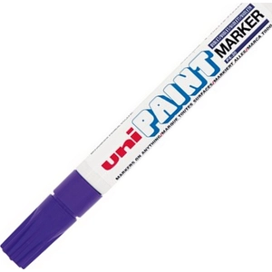 Lakkmarker UNI-BALL Paint PX-20(L) 2,2-2,8mm kúpos hegyű lila Írószerek UNI-BALL PX-20(L) VIOLET(EU)