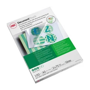 LamináLó fólia 175mik GBC Meleglamináló fólia A3, fényes GBC3200746