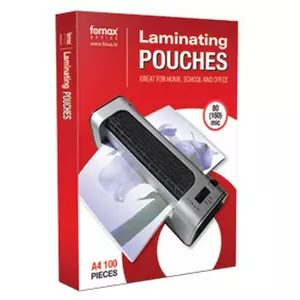 Lamináló fólia 80mik FornaxA4 Lamináló fólia A4/80mic fényes 100db/dob Lamináló fólia 1/100 C