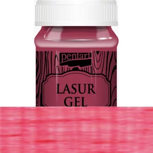 Lazúrgél 100ml Pentart piros