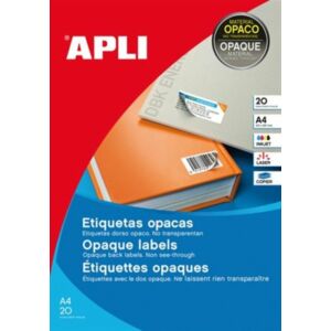 Etikett Apli 25, 4x10mm (3780dbcsomag)