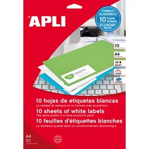 Univerzális etikett Apli 48,5x25, 4mm(440dbcsomag) LCA12925