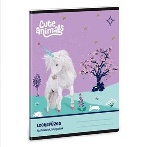 Leckefüzet A5 Ars Una 25' Cute Animals Unicorn (5448) 25 50844487 38lapos 1leckefüzet 1tanévre