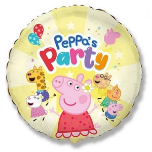 Partylufi fólia 18" gömb Peppa Peppa Party