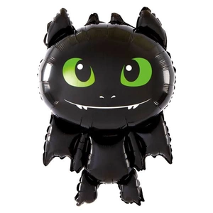 Lufi fólia halloween Dragon black 86x56cm
