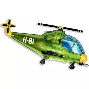 lufi fólia helikopter zöld 98cm 