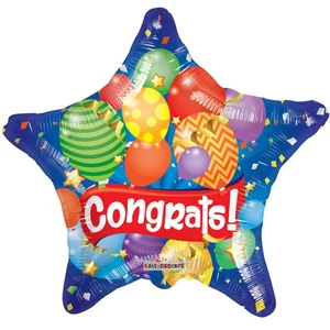 Paty lufi fólia Mini csillag Congrats!