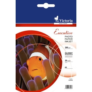 Fotópapír 10x15 260gr Victoria Executive magasfényű 20ív/csom