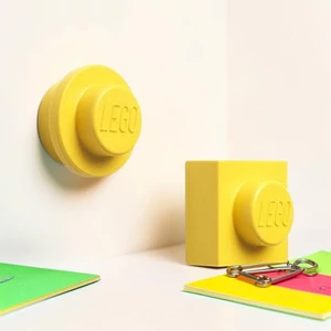 Mágnes LEGO sárga 2 különböző forma 2db/csomag