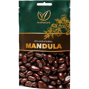 Mandula 75 g REAL NATURE étcsokoládés
