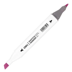 Marker kétvégű Sketch / 6 Deli Vágott és Kerek hegy Vivid Pink