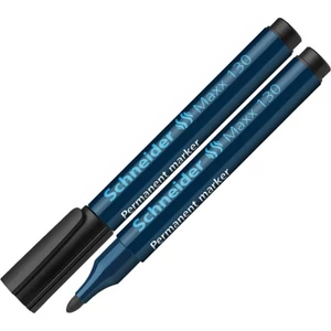 Alkoholos marker Schneider Maxx 130 1-3mm kúpos hegyű fekete Írószerek SCHNEIDER 113001