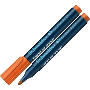 Alkoholos marker Schneider Maxx 130 1-3mm kúpos hegyű narancssárga Írószerek SCHNEIDER 113006