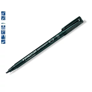 Alkoholos marker Staedtler Lumocolor 314 B OHP 1-2,5mm vágott feke Írószerek STAEDTLER 314-9