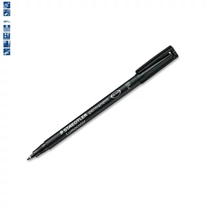 Alkoholos marker Staedtler Lumocolor 318 F OHP 0,6mm tűhegyű feket Írószerek STAEDTLER 318-9