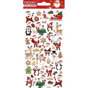 Matrica Christmas Tweeny Matrica - Karácsonyi motívumok 9*17,5cm