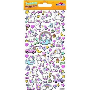 Matrica Tweeny Unikornisok 9x17,5cm