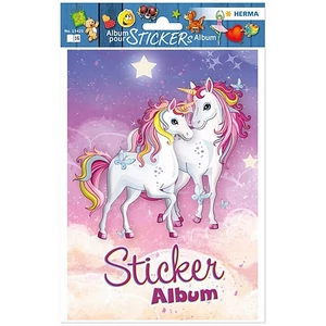 Matricagyűjtő album Unikornis legjobb barátok Sticker album