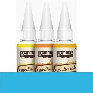 Média tinta 20ml korallkék