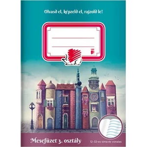 Mesefüzet III.osztályos Süni Olvasd el, képzeld el, rajzold le! Ico Süni iskolaszezonos tanszerek