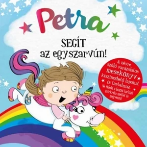 Mesekönyv névre szóló ....segít az egyszarvún!