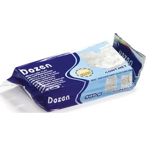 Modellező massza 500gr. Mona Lisa, fehér szín