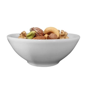 Mogyorós és salátás tálka,ROTBERG fehér 12,5cm 6db-os szett Basic