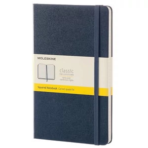 Moleskine Notesz kemény kék ZAFÍR KÉK L KOCKÁS QP061B20