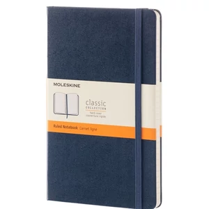 Moleskine Notesz kemény kék ZAFÍR KÉK L VONALAS QP060B20