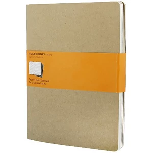 Moleskine jegyzetfüzet XL COLOURING COVER CAHIER vonalas RULED KRAFT BROWN - WANDERING CITY 16