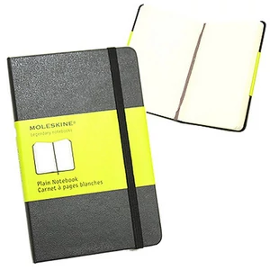 Moleskine Notesz fekete QP012 P sima kemény fedeles Notesz jegyzet