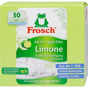 Mosogatógép tabletta 30db FROSCH zöldcitrom 