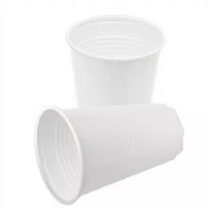 Műanyag pohár fehér 2dl 100db/csomag Műanyag evőeszközök
