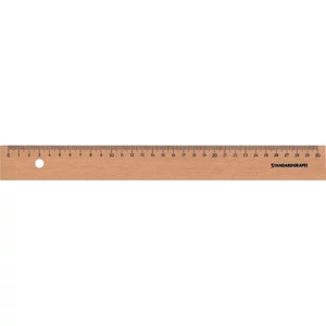 Műszaki vonalzó 40cm műanyag S9004