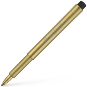 Faber-Castell művész filctoll Pitt tintás -1,5- arany AG-Pitt 167350