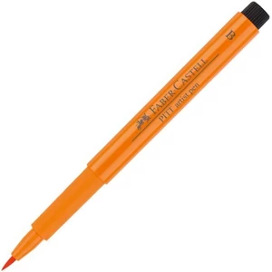 Faber-Castell művész filctoll Pitt tintás -B- közép sárga AG-Pitt 167413