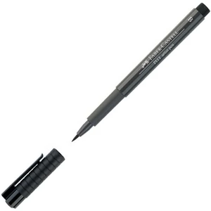 Faber-Castell művész filctoll Pitt tintás -B- meleg sötétszürke AG-Pitt 167474