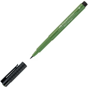 Faber-Castell művész filctoll Pitt tintás -B- olivazöld AG-Pitt 167467