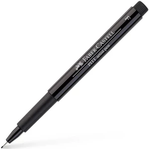 Faber-Castell művész filctoll Pitt tintás -F- fekete AG-Pitt 167299