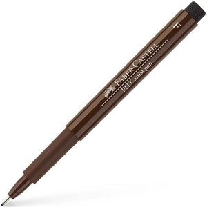 Faber-Castell művész filctoll Pitt tintás -F- világosbarna AG-Pitt 167275