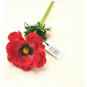 Selyemvirág - művirág anemóna 55cm pipacs tipusú virág