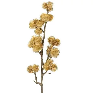 Selyemvirág - művirág iringó Eryngium créme 69cm Holland SDDST53