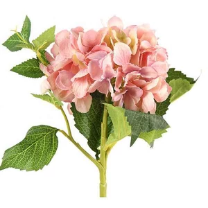 Selyemvirág művirág hortenzia Hydrangea pink 46cm Holland SDDST53
