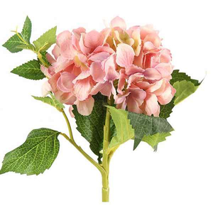 Selyemvirág - művirág hortenzi Hydrangea pink 46cm Holland