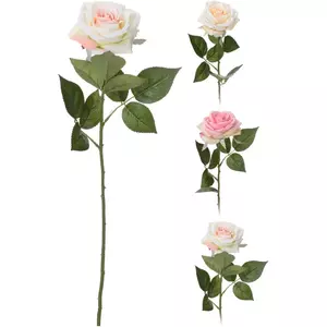 Selyemvirág - művirág '23 rózsa, 60cm 3 féle kpm