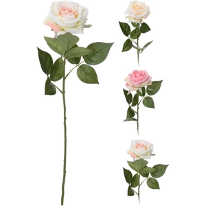 Selyemvirág - művirág '23 rózsa, 60cm 3 féle kpm