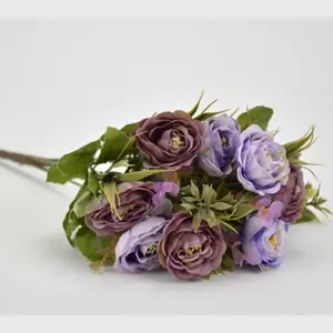 Művirág csokor begónia fodros, lila